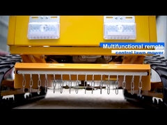 Желтый цвет газонокосилки HT750