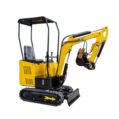 Двигатель EPA 1200 кг Машина мини-экскаватора с высокой вершиной Три цилиндра с водяным охлаждением