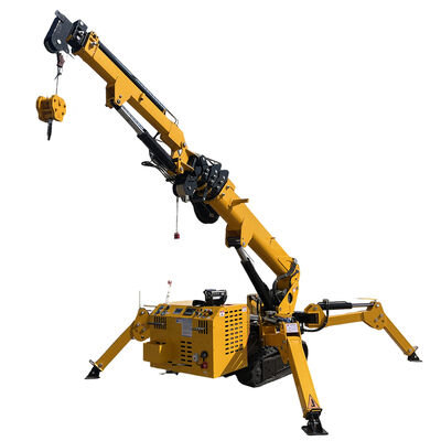 HTSC300-3 Ton Crawler Spider Crane с максимальным рабочим радиусом 10,5 м