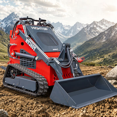 Мини-погрузчик HT380T для компактных многофункциональных работ